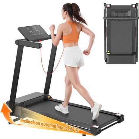 Laufband - KZYNTH - KT-P2 - Automatische Neigung 18% - Geschwindigkeit 1-16 km/h - Motor 4,0 PS (1/5)