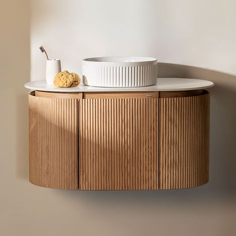 Conjunto de muebles de baño en madera Carsone SKLUM             