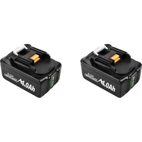 Batterie Rechargeable, Capacité de 6000mAh, Compatible avec Plusieurs Modèles, Paquet de 2 6000mAh (1/2)
