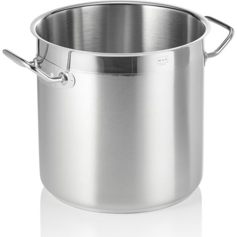 Marmite à soupe COOKWARE 21 Ø 24 cm H 25 cm 10 ltr inox 18/10 - Was Germany (1/2)