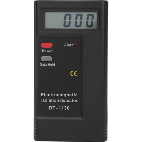Tester di radiazioni elettriche, rilevatore di radiazioni elettromagnetiche, misuratore digitale di campi elettromagnetici con display LCD, allarme radiazioni, strumento di test per elettrodomestici.