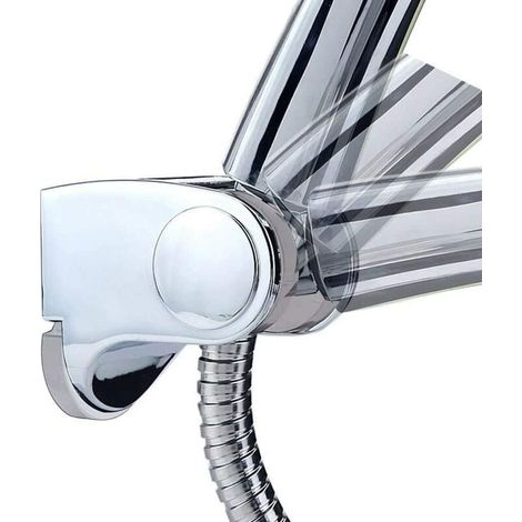 Brausehalter Wandhalter für Handbrause, Chrom, Neigungswinkel 25 mm verstellbar (1/5)