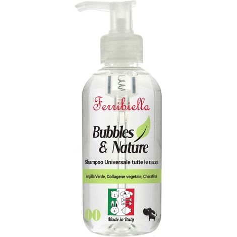 Universal Shampoo mit grüner Tonerde, Pflanzenkollagen und Keratin für alle Hunderassen 250 ml