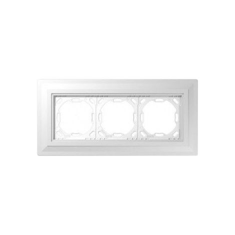 Adaptador 3 elementos montaje enrasado JUNG LS ZERO PA 983 G 125-0