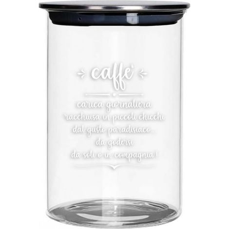 BRANDANI BARATTOLO CAFFE' TAPPO ERMETICOIN METALLO