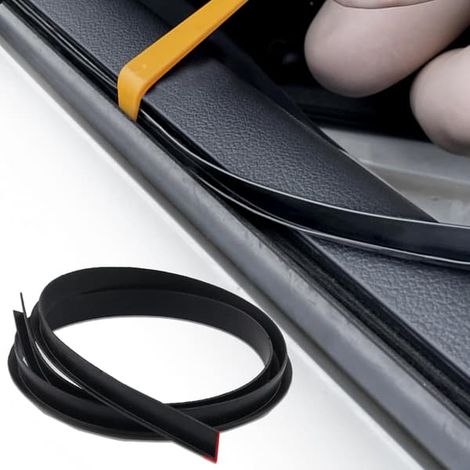 4 m / 13,1 Fuß Autofenster-Dichtungsstreifen, universeller Autofenster-Gummistreifen mit Montagewerkzeug (V-Form) (1/5)