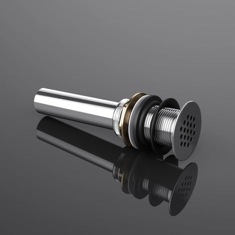 doporro Piletta di Scarico, Set di Pilette per Lavabo Valvola Push Up PU15