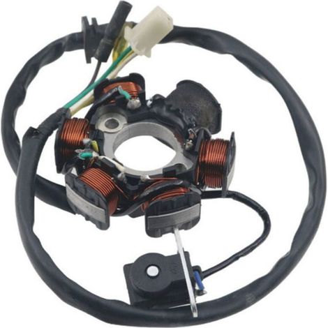 Scooter, quad, buggy de plage, joggeur, magnéto Ghost Fire GY6 125, stator de bobine CA à 6 pôles (1/5)