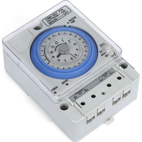 Minuteur mécanique, interrupteur de contrôle de temps 12 V CC, minuterie de cuisine, interrupteur de contrôle de temps TB35N TB388 TB35 TB35-N TB889 VT35B - Parfait (1/5)