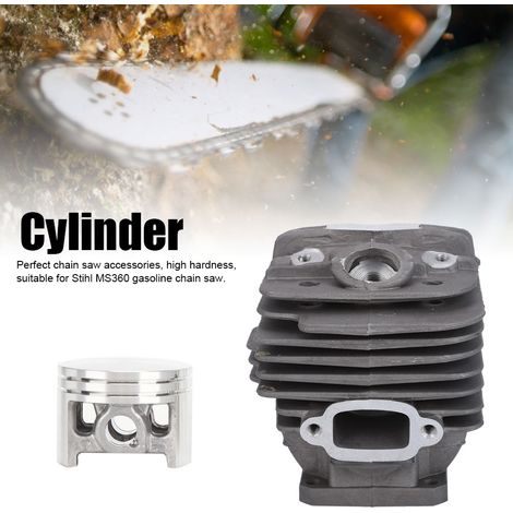 Kit de Remplacement Cylindre Piston pour Tronçonneuse, Pièces Détachées Compatibles avec Stihl MS360, Outillage Accessoires (1/5)
