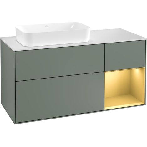 Villeroy & Boch G281HFGM meuble-lavabo Finion G28 (1/2)
