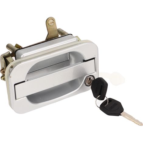 Serrure en alliage d'aluminium pour armoire de camping-car, poignée universelle en acier inoxydable pour remorque de bateau ou boîte à outils domestique