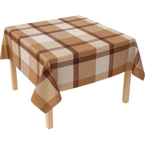 Rotolo tovaglia decorativa in PVC – modello a quadri Materiale: PVC con supporto tessile (45 g/m²)  Dimensioni rotolo: 1,37 × 20 m Breckner Germany (1/5)