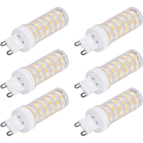Applique da parete, 3 colori di luce, 104 LED, 6 pezzi, per uso domestico e in ufficio. (1/5)