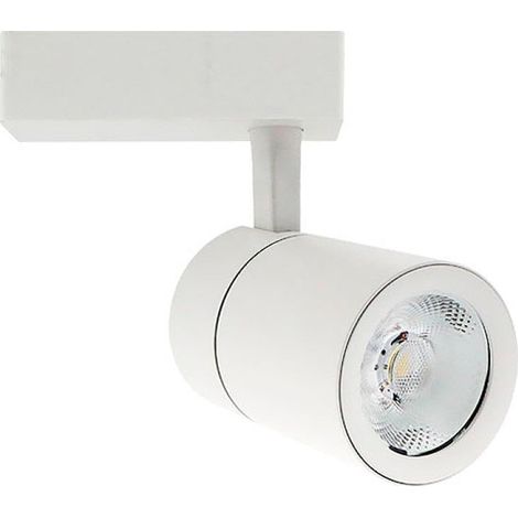 Spot LED pour rail 30 W monophasé CCT, réglable, idéal pour l'éclairage commercial et décoratif. (1/4)
