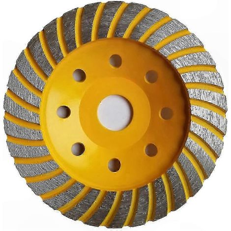 Disque de meulage béton 125 mm pour granit, pierre et maçonnerie, outil abrasif universel (1/3)