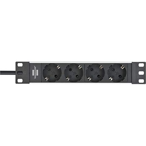 BRENNENSTUHL ALU LINE MULTIPRISE 10 ZOLL H05VV-F3G1,5 POUR RACKS MULTIPLE 2M 1390007004