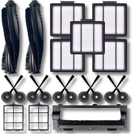 Pièces de rechange compatibles avec Shark ION Robot R85 RV850 R72R75 Brosse rouleau principale/filtre Protection pour aspirateurs Kits d'accessoires (1/4)