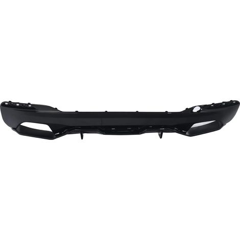 Difusor trasero estilo M Performance, compatible con el sedán Serie 5, negro brillante. (1/2)