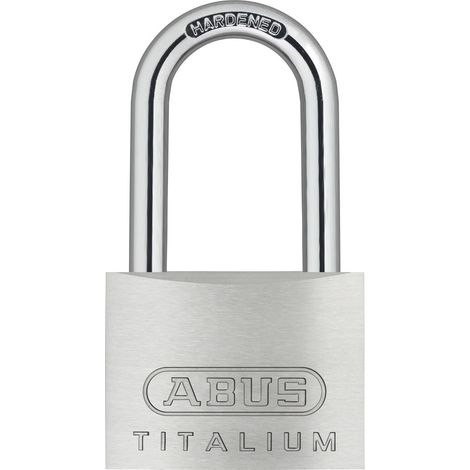 LUCCCHETTO TITALIUM ARCO LUNGO BL