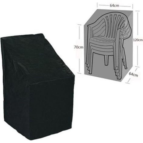 Housse Protection Fauteuils Jardin - Polyester Oxford - Étanche Antipoussière - 64x64x120 cm - 1 Pièce (1/4)