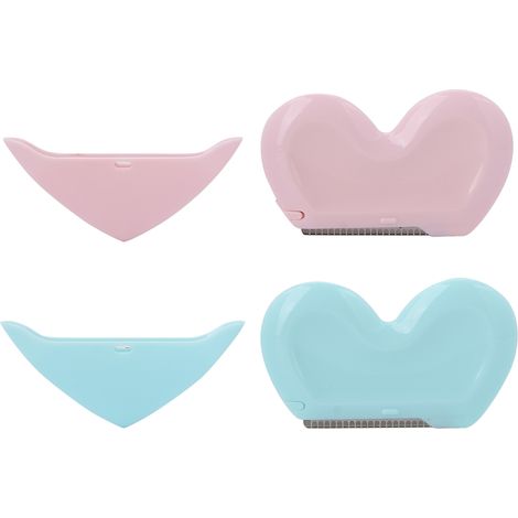 Rasoir à sourcils en forme de cœur pour épilation du visage, taille des sourcils et retrait des poils du visage (1/5)