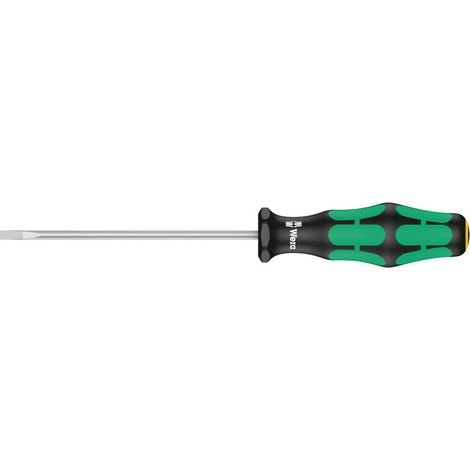 Wera 335 Schlitz-Schraubendreher - Elektrikerklinge, 0,6 x 3,5 x 100 mm