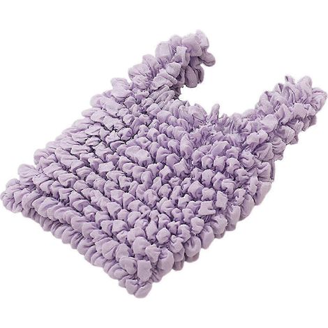 Sac cabas extensible et plissé, pliable, avec poignée supérieure résistante (1/4)