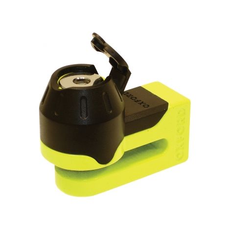 Antivol de disque de frein Oxford Mini Titan 5,5 mm jaune pour scooter/moto