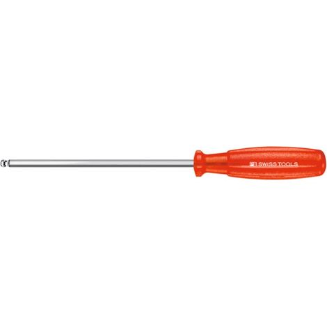 PB Swiss Tools Tournevis hexagonalà tête sphérique, avec manche“multicraft”, Hexagonal: 6 mm