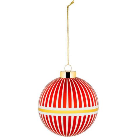 Alessi palla di Natale Delight, vetro soffiato, design Nika Zupanc, multicolore, diametro 9 cm