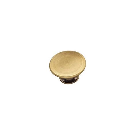 Bouton lentille laiton - Hauteur : 12 mm - Diamètre : 25 mm - DUBOIS