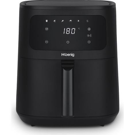 Hkoenig FRY860 Fritteuse Schwarz 6 Liter 1500W (1/4)