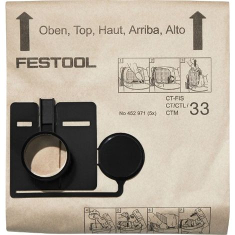 Festool Bolsa filtrante FIS-CT 33/5