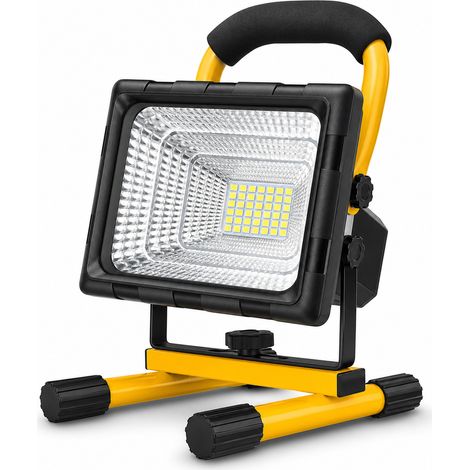 Wiederaufladbarer LED-Strahler mit Fernbedienung für Camping 400W