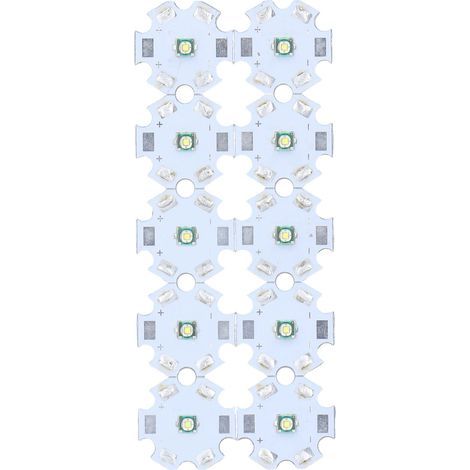 Lot 6 ampoules MR11 GU4 – 270LM – base céramique – économique – cour – lumière blanche 6000K (1/5)