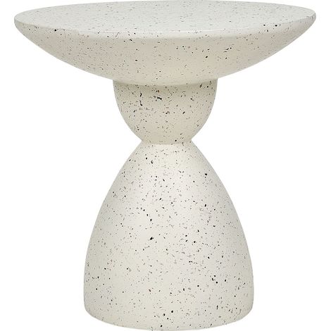 Beistelltisch CAFFI Terrazzo Weiß (1/5)