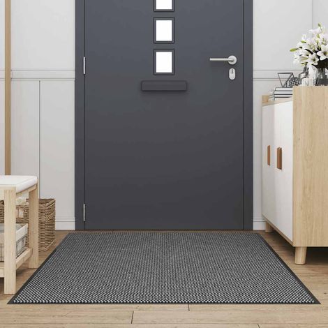 Paillasson,Tapis d'entrée anthracite 115x200 cm CFW690630 (1/5)