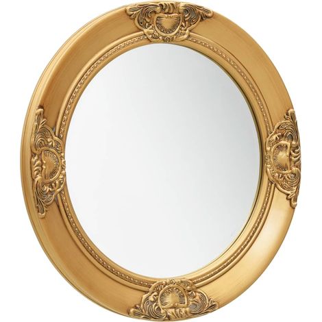 Maison Exclusive - Miroir mural style baroque 50 cm Doré