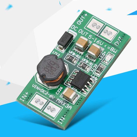 Module d'amplification de puissance convertisseur CC-CC 5 V à 12 V avec entrée USB 8 W (1/5)