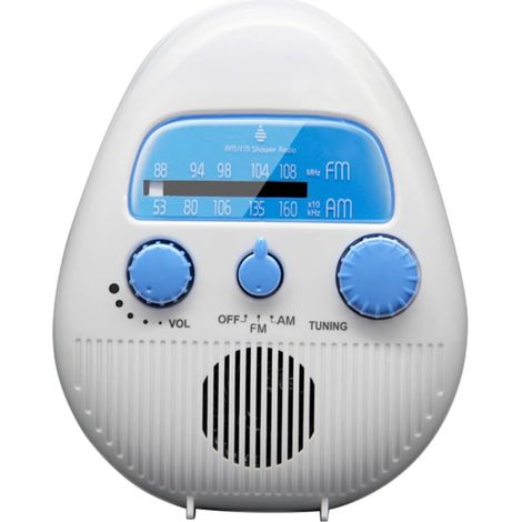 Tragbares Badezimmerradio mit Aufhängehaken Mini
