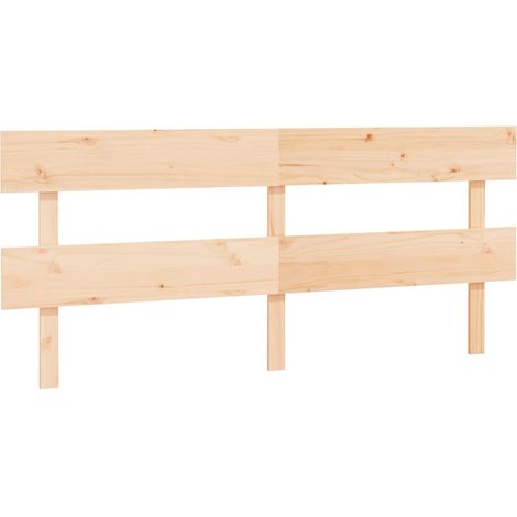 Maison Exclusive - Cabecero de cama madera maciza de pino gris 20 (1/5)