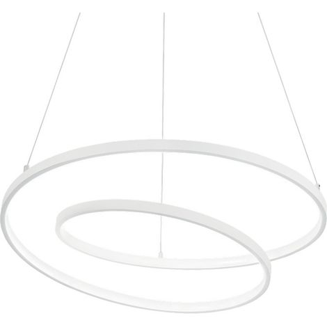 LED Dekorative Swirl Integrierte Pendelleuchte Weiß, 3000K (1/2)