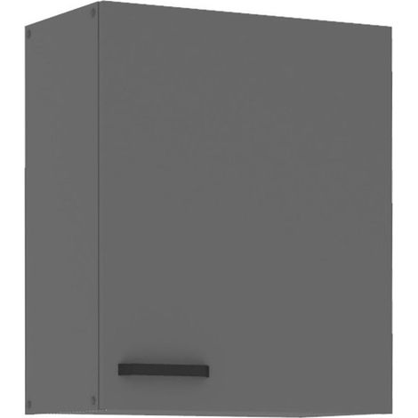 Küche NESSA Hängeschrank 60 cm Anthrazit Küchenzeile Küchenblock Einbauküche (1/5)
