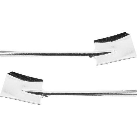 Ascheschaufeln Langlebig and Robust 2 Stück mit Glatten (1/5)