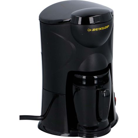 Cafetière 24V 1 Tasse DUNLOP - Café en Voiture & Camion, Facile & Rapide, Pratique & Léger