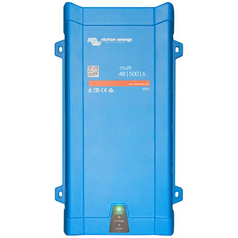 Victron – Convertisseur de tension 48 V 500 VA 16A – Système de transfert rapide – Gestion d'énergie efficace – Pour batteries et secteur