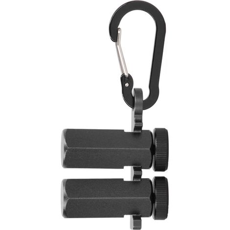 Jauges d'escalier pour encadrer des butées carrées hautes, gabarits de fixation antidérapants avec support en alliage d'aluminium noir (1/5)