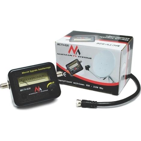 MACLEAN MCTV-626 SATELLITE COMPTEUR SAT - FINDE...