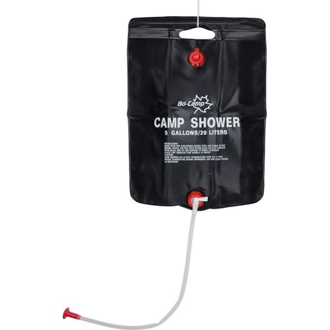 Ducha de campamento negro 20 L Bo-Camp (1/5)